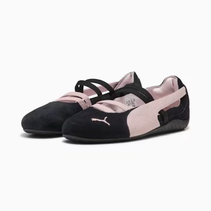 Speedcat Ballet suede black pink